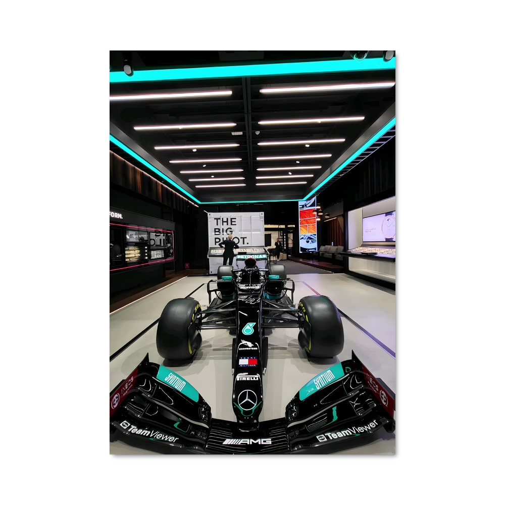 Poster Mercedes Vitesse pointe